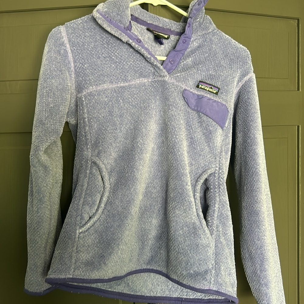 Purple Patagonia Fleece